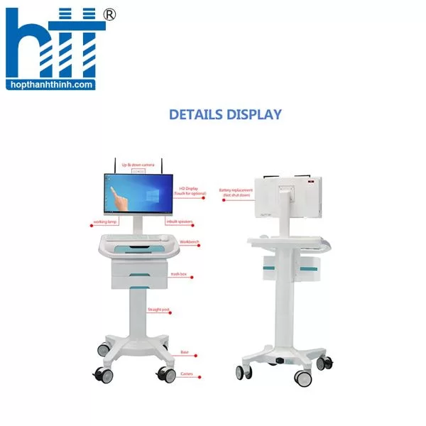 Hợp Thành Thịnh - Xe Đẩy Y Tế HIT AIO i7