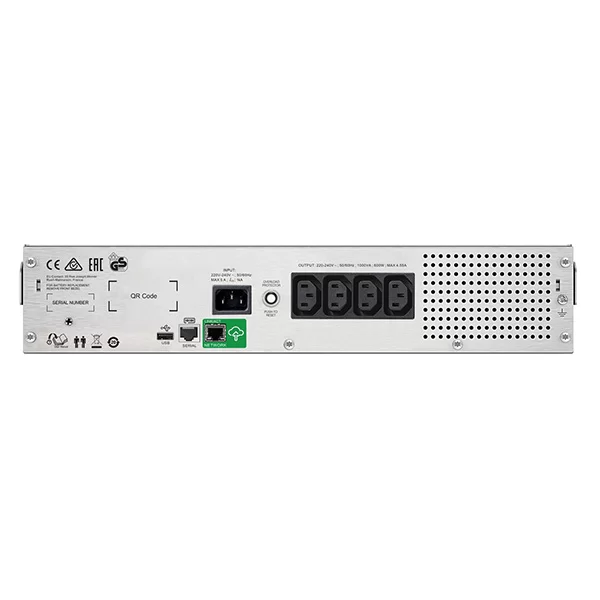 Bộ lưu điện Line Interactive APC Smart SMC1500I-2UC LCD RM 2U