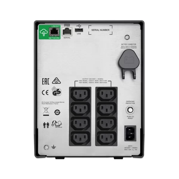 Bộ lưu điện APC Smart SMC1500IC (1500VA/ 900W)