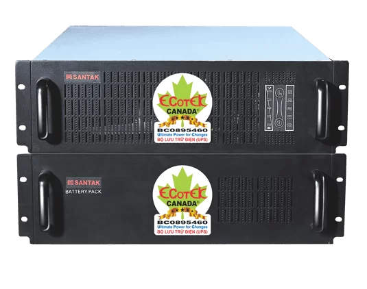 Bộ lưu điện Online Santak C6KR Rackmount