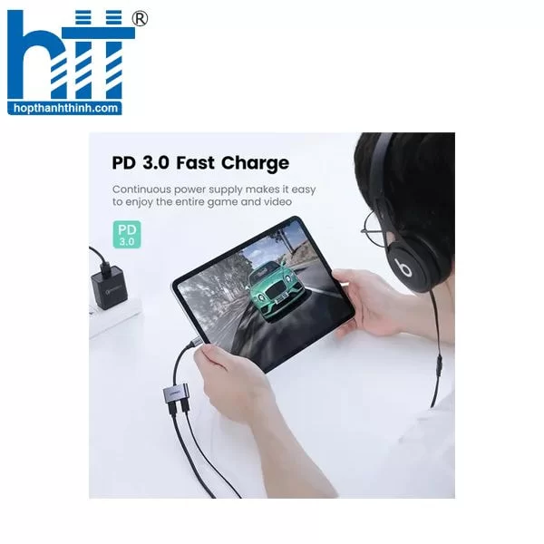 Hợp Thành Thịnh - Cáp chuyển Type-C sang Type C PD 30W Ugreen 60165