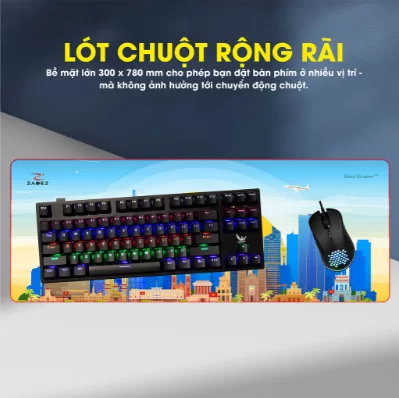 HTT - Miếng lót chuột bằng cao su Zadez GP-780N
