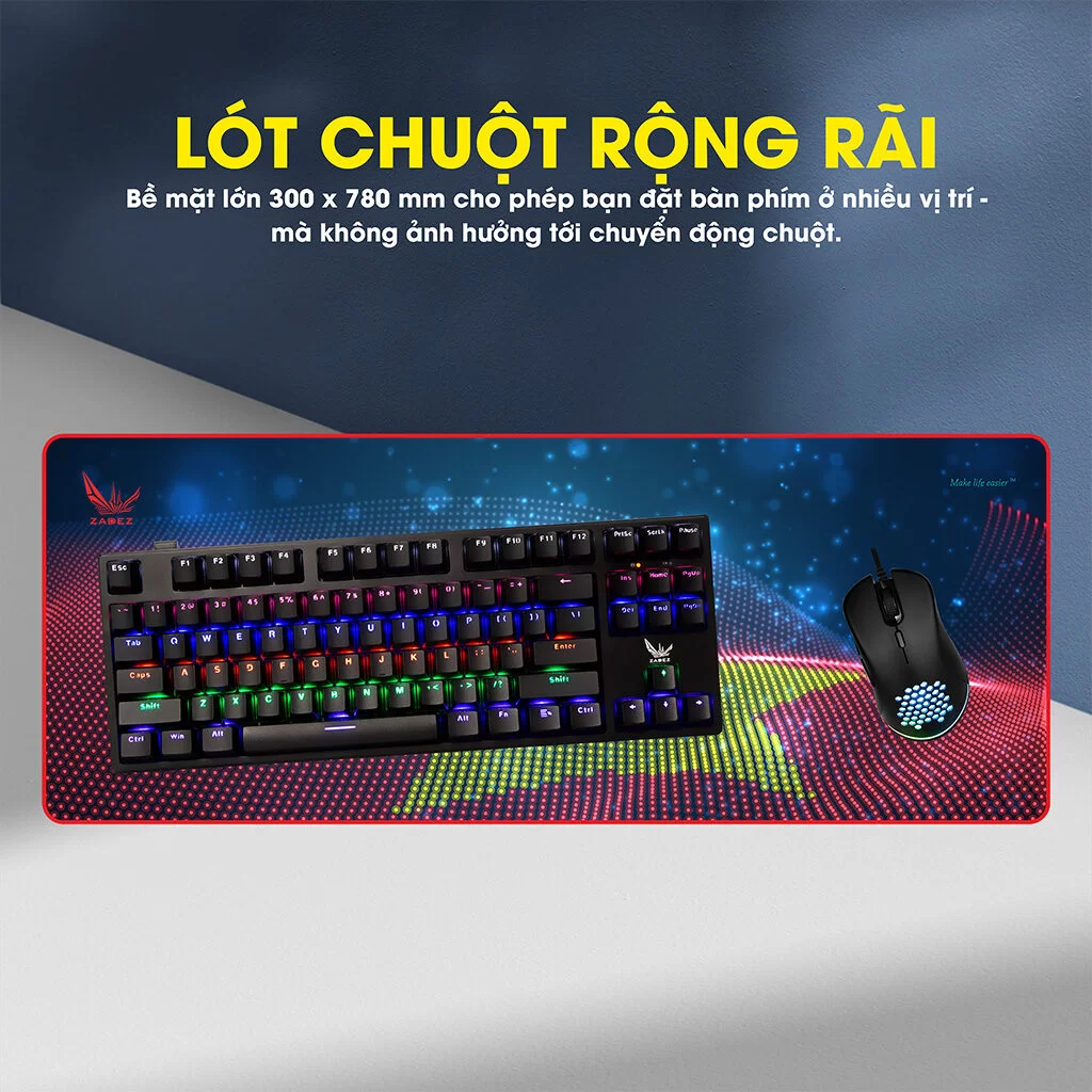 HTT - Miếng lót chuột bằng cao su Zadez GP-780V