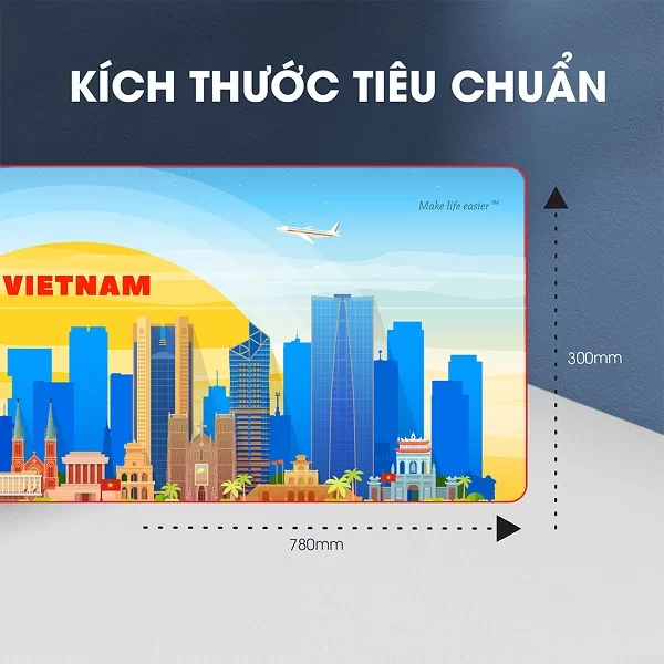 HTT - Miếng lót chuột bằng cao su Zadez GP-780N