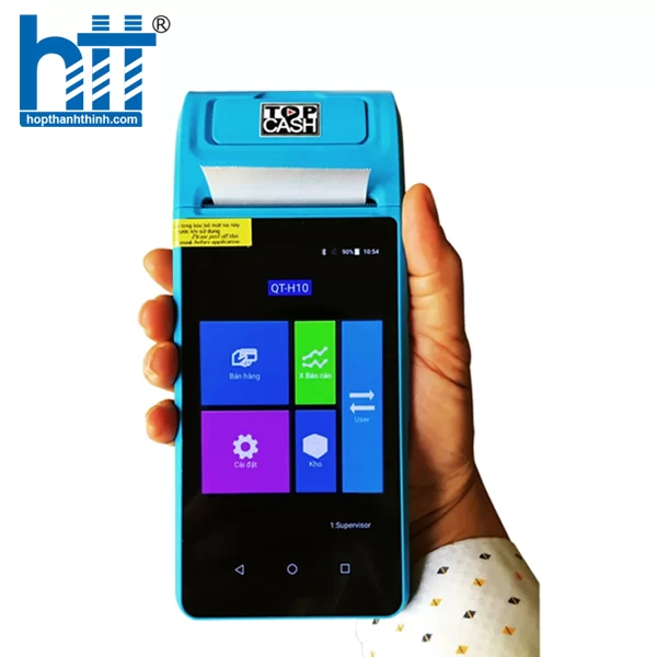 HTT - Máy tính tiền cảm ứng cầm tay Topcash POS QT-H10