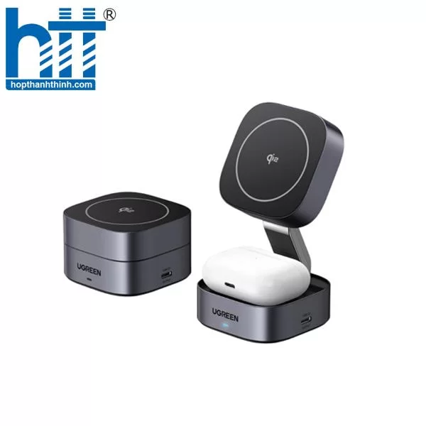 Sạc Qi 15W USB-C PD Ugreen 35316 W702