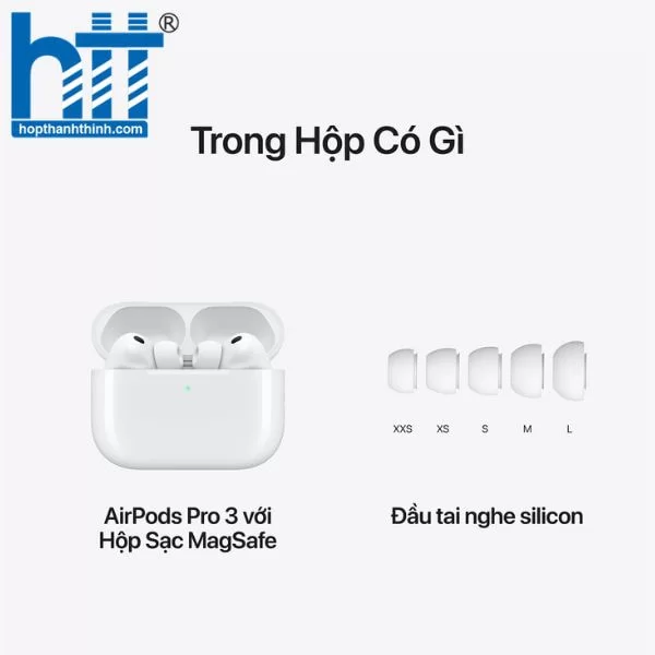 AirPods Pro 3 2025 – Pin 32h siêu bền