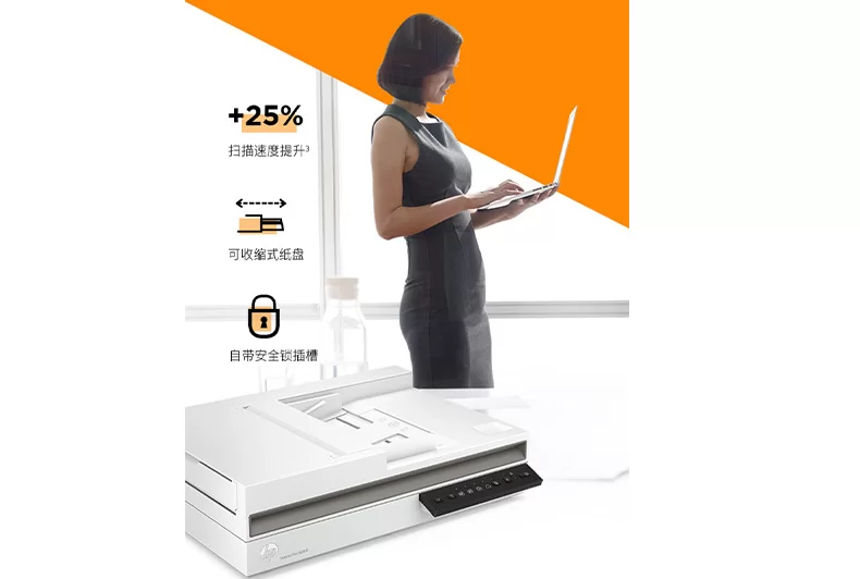 Máy quét HP Scanjet Pro 2600 F1 (20G05A)