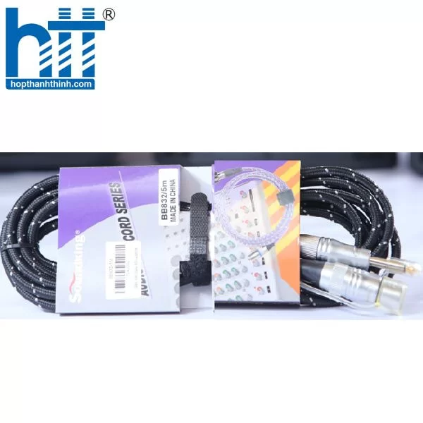 Hợp Thành Thịnh - Dây tín hiệu 6ly - canon Soundking BB832-5M