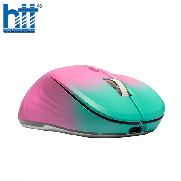 HTT - Chuột Zadez không dây M-381ZC Cam đào