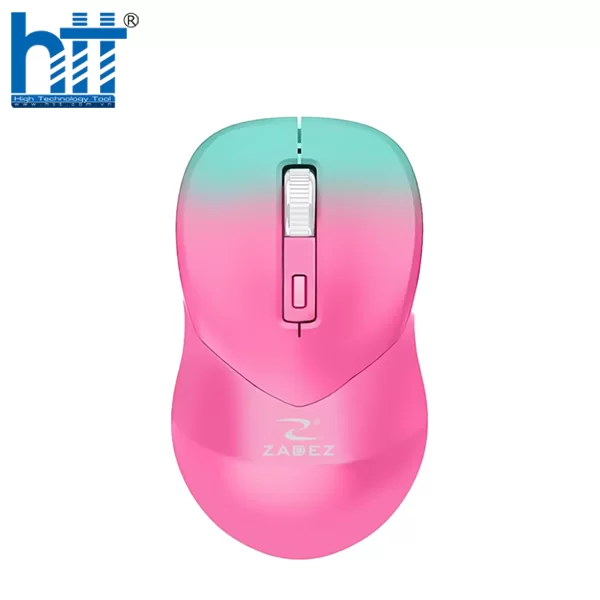 HTT - Chuột Zadez không dây M-381ZC Cam đào
