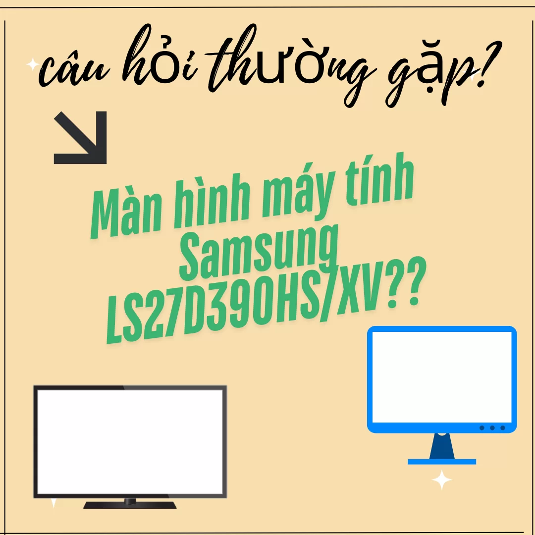 HTT - Màn hình máy tính Samsung LS27D390HS/XV