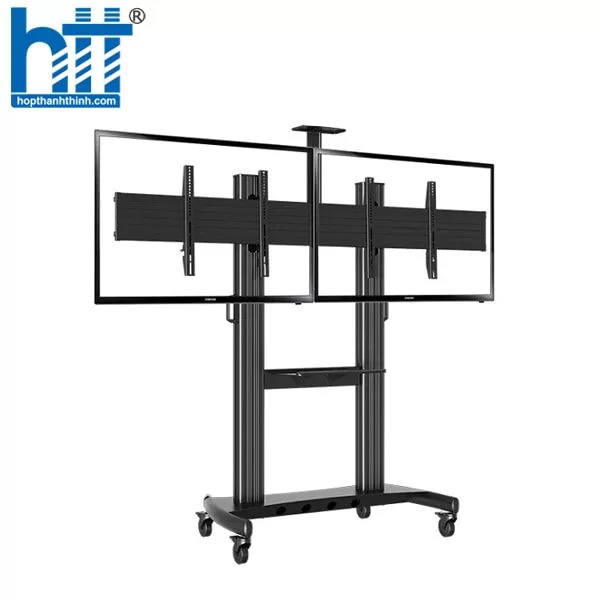 HỢP THÀNH THỊNH - Khung treo di động cho 2 tivi NB T75-2A (55inch-75inch)