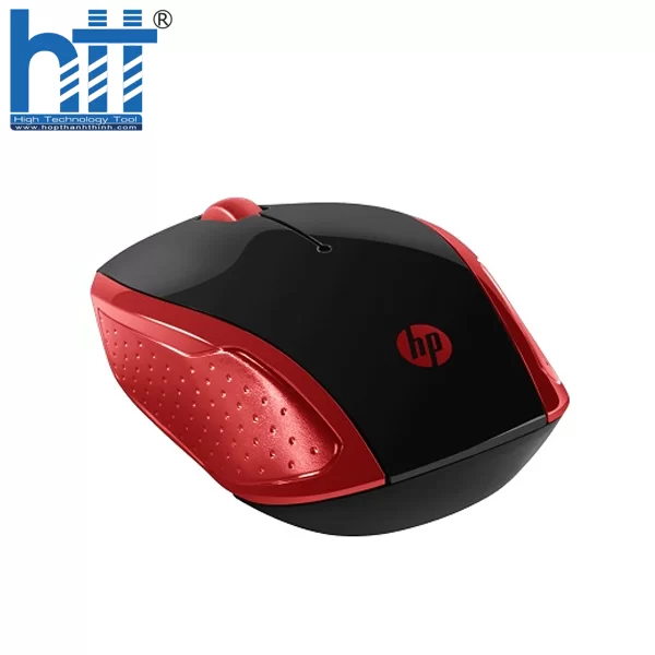 HỢP THÀNH THỊNH - Chuột máy tính không dây HP 200 màu Đỏ (2HU82AA)