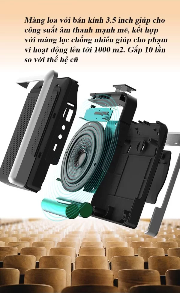 Máy trợ giảng không dây Aporo T18 (Bluetooth 2.4G