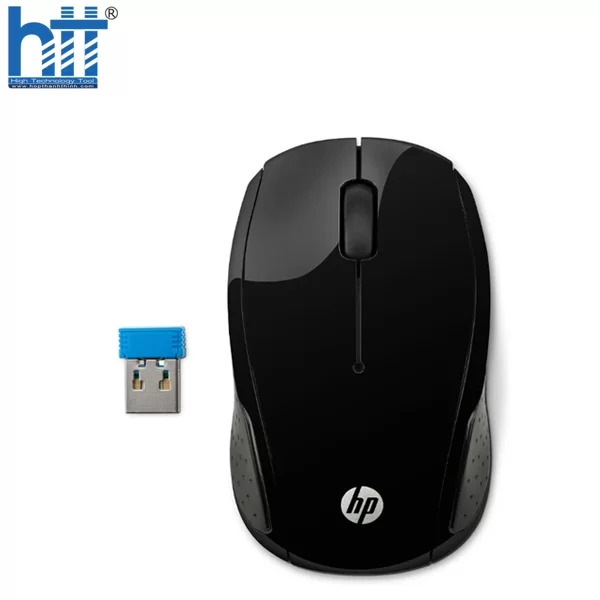 Hợp Thành Thịnh -  Chuột HP 200 Black Wireless Mouse A/P (X6W31AA)