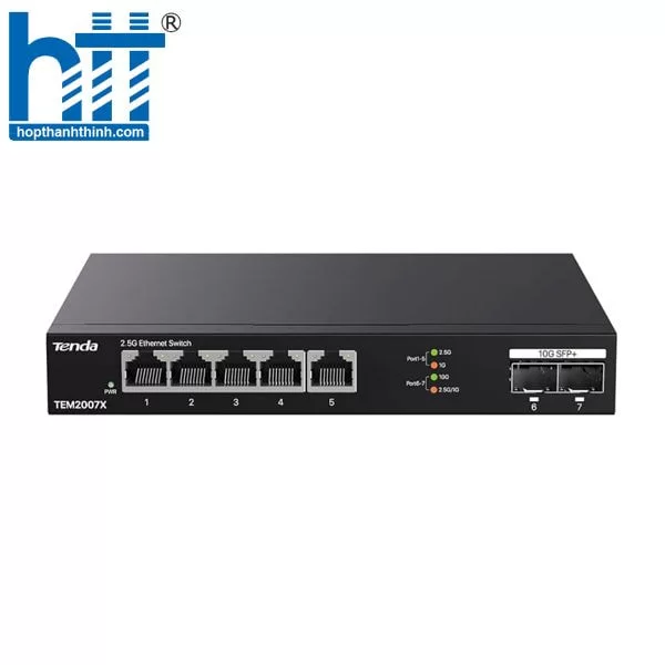 Hợp Thành Thịnh - Switch Tenda 5 port 2.5GE TEM2007X