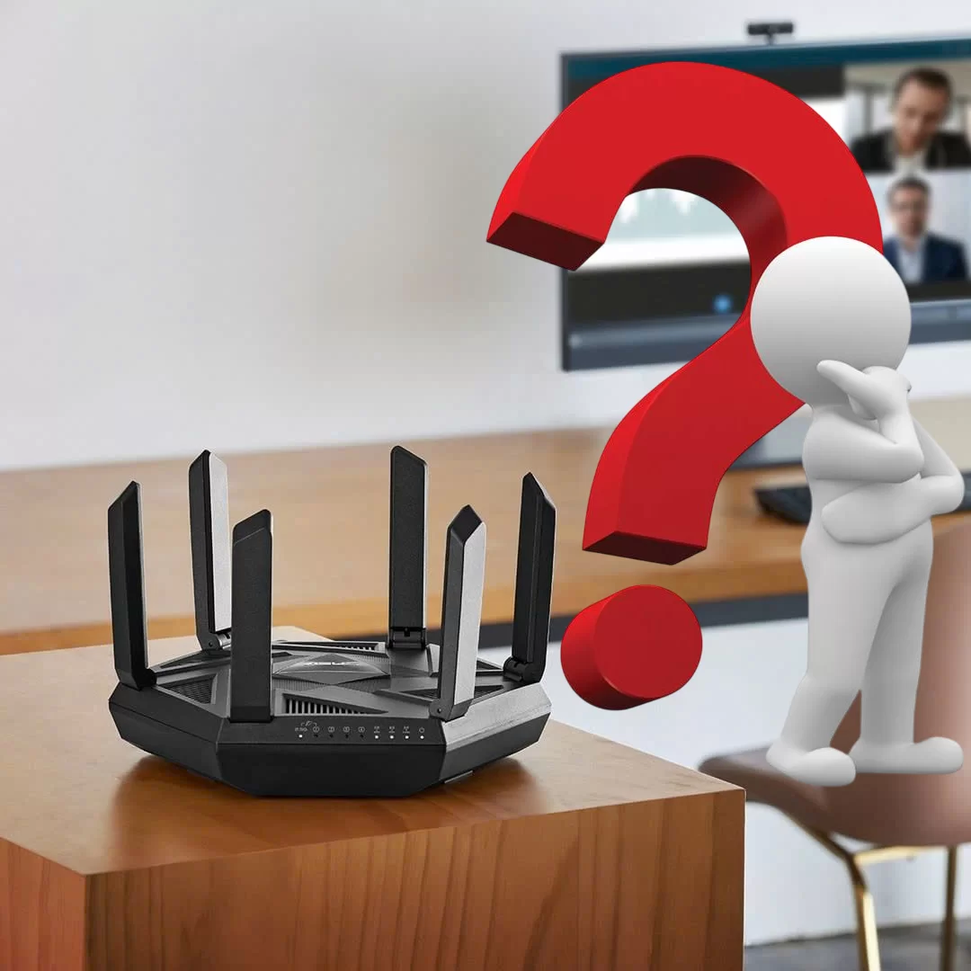 HTT - Bộ phát wifi 6 Asus RT-AXE7800 Tri-band (Chuẩn AX/ AXE7800Mbps/ 6 Ăng-ten ngoài/ Wifi Mesh/ Dưới 80 User)