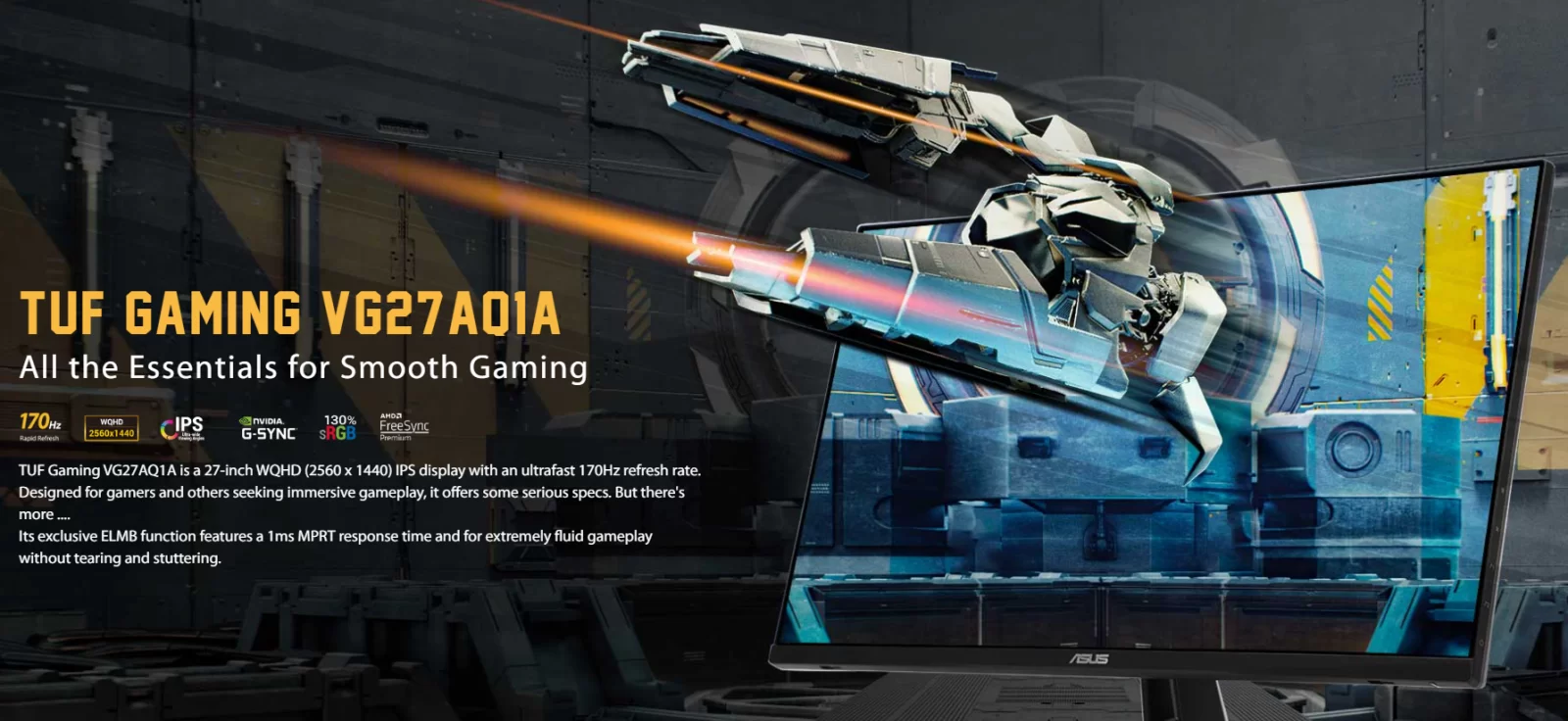 Hợp Thành Thịnh - Màn hình chơi game TUF Gaming VG27AQ1