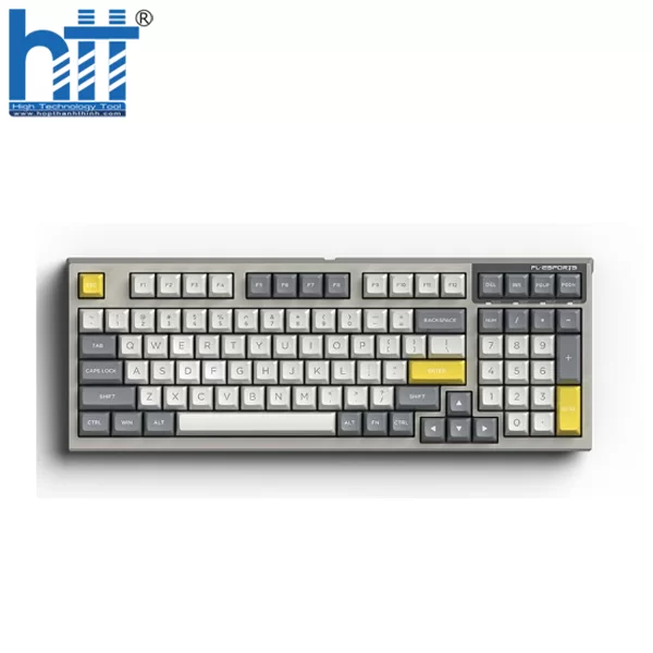 HỢP THÀNH THỊNH - Bàn phím FL Esport FL980 SAM White & Grey
