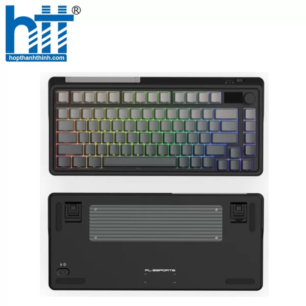 HỢP THÀNH THỊNH - Bàn phím cơ FL-Esports CMK75 OEM keycap Hazy Shade (Gradient Grey)