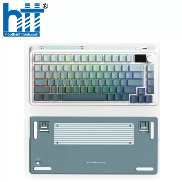 HỢP THÀNH THỊNH - Bàn phím cơ FL-Esports CMK75 OEM keycap Ultramarine (Gradient Blue)