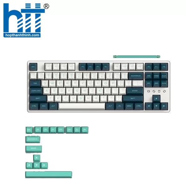 HỢP THÀNH THỊNH - Bàn phím cơ FL-Esports CMK87SA Cool Mint