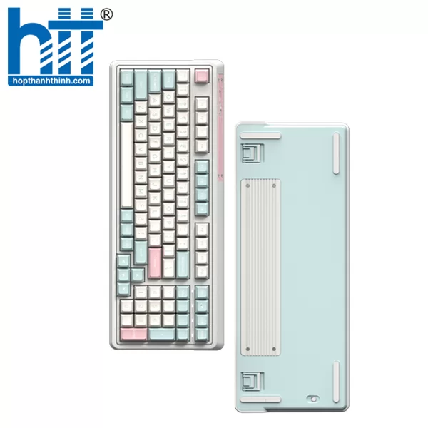 HTT - Bàn phím cơ FL-Esports CMK98SAM 3 Mode Wireless Marshmallow Kailh Box V2 Brown switch