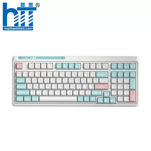 HTT - Bàn phím cơ FL-Esports CMK98SAM 3 Mode Wireless Marshmallow Kailh Box V2 Brown switch
