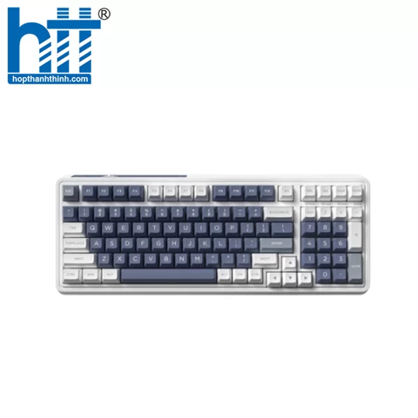 HỢP THÀNH THỊNH - Bàn phím cơ FL-Esports CMK99SAM Ice Blue 3 Mode TTC Speed Silver V2