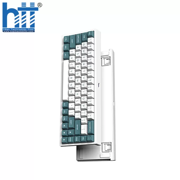 HỢP THÀNH THỊNH - Bàn phím cơ FL-Esports FL680SAM Aqua Green Wireless Gateron Cap White switch