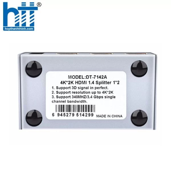 HỢP THÀNH THỊNH - Bộ chia HDMI 1 ra 2 DT-7142a (1.4)