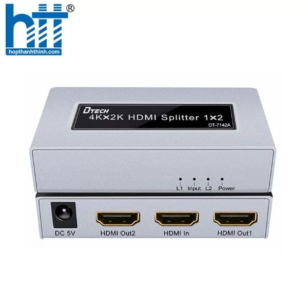 HỢP THÀNH THỊNH - Bộ chia HDMI 1 ra 2 DT-7142a (1.4)
