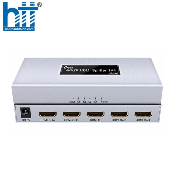 HỢP THÀNH THỊNH - Bộ chia HDMI 1 ra 4 DT-7144a (1.4)