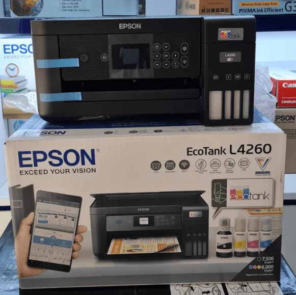 Máy in phun màu Epson Đa chức năng Ecotank L4260 Wifi