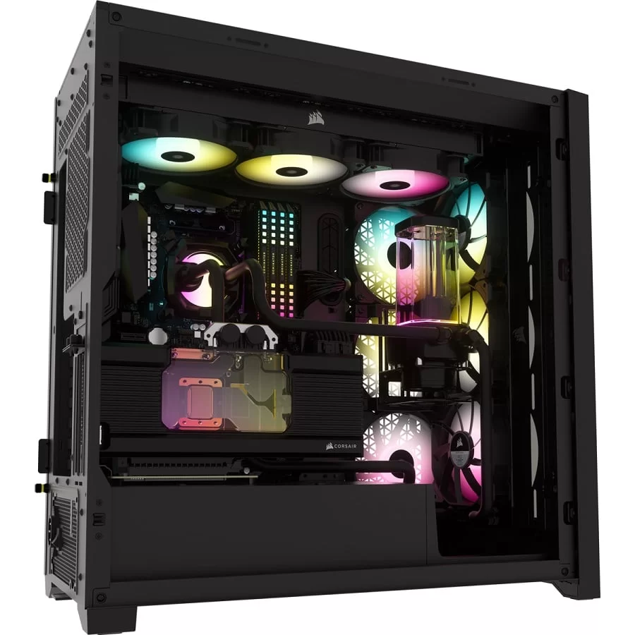 case Corsair 5000X RGB Tempered Glass Black