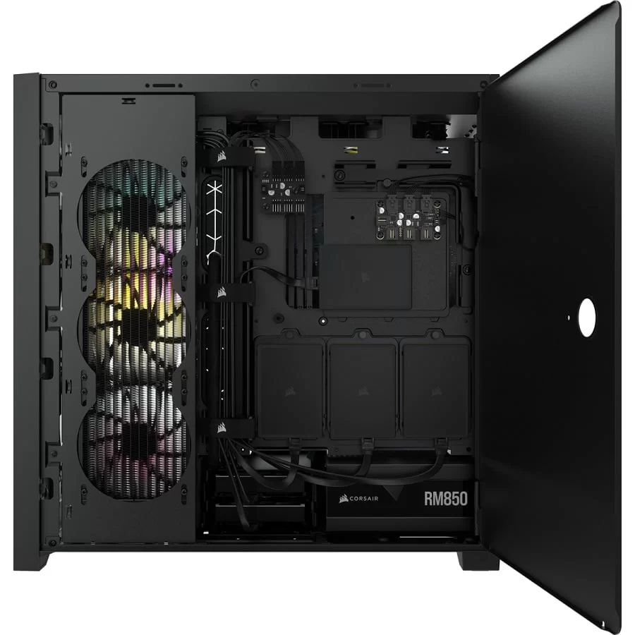 case Corsair 5000X RGB Tempered Glass Black