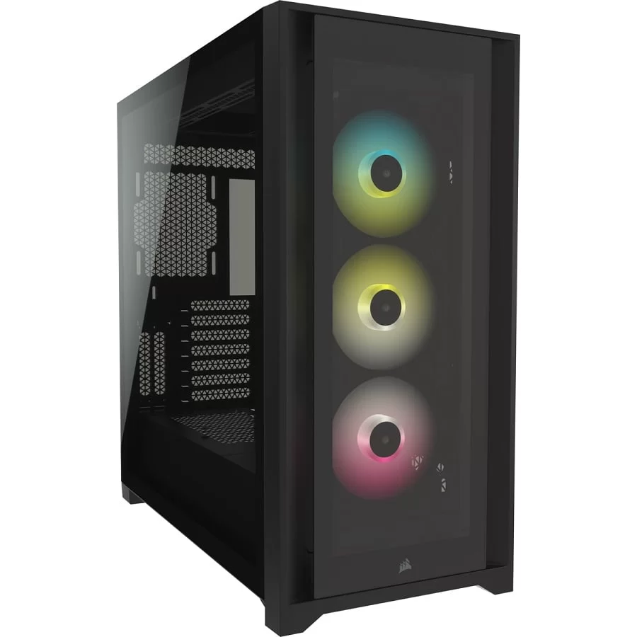 case Corsair 5000X RGB Tempered Glass Black