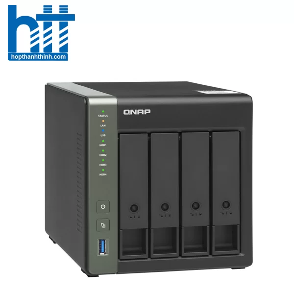 Hợp Thành Thịnh - Thiết bị lưu trữ NAS QNAP 4 bay TS-431X3-4G