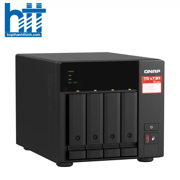 Hợp Thành Thịnh - Thiết bị lưu trữ NAS QNAP 4 bay TS-473A-8G