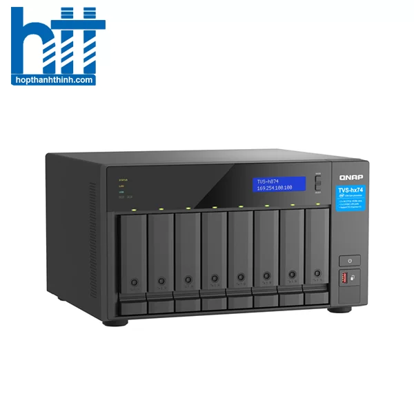 HTT - Thiết bị lưu trữ NAS QNAP 8 bay TVS-h874X-i9-64G