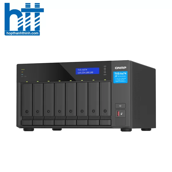 HTT - Thiết bị lưu trữ NAS QNAP 8 bay TVS-h874X-i9-64G