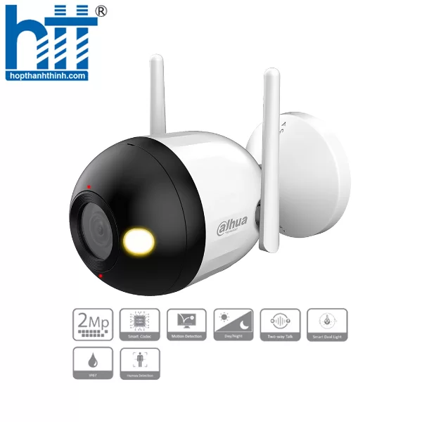 HỢP THÀNH THỊNH -  Camera IP Wifi Bullet C1 2MP Smart Dual Light DAHUA DH-F2C-PV