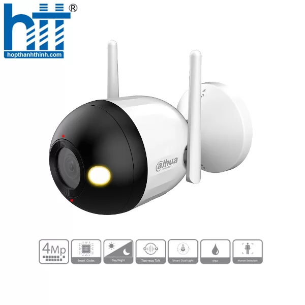 HỢP THÀNH THỊNH - Camera IP Wifi Bullet C1 4MP Smart Dual Light DAHUA DH-F4C-PV