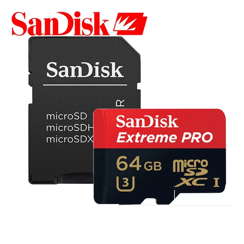 HTT -Thẻ nhớ Micro SDXC Sandisk 64GB Extreme Pro