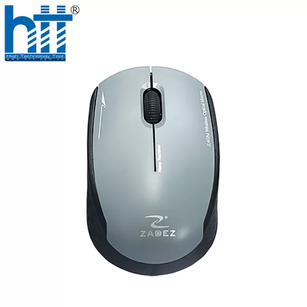 HTT - Chuột không dây Zadez M-331GY Xám