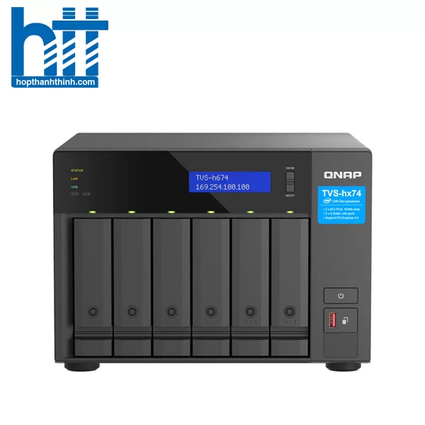 HTT - Thiết bị lưu trữ NAS QNAP 6 bay TVS-h674-i5-32G