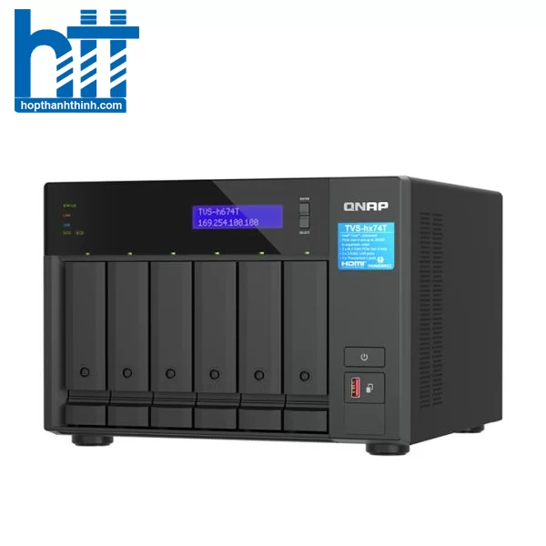 HTT - Thiết bị lưu trữ NAS QNAP 6 bay TVS-h674T-i5-32G