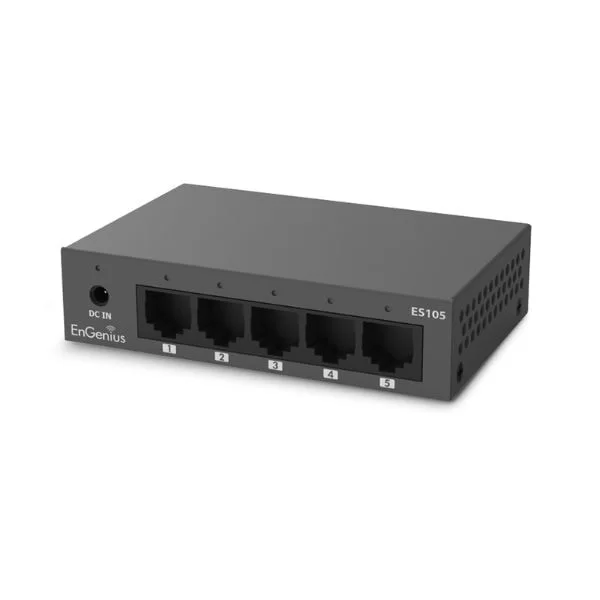 Chọn Switch EnGenius ES105 – cắm là chạy ngay