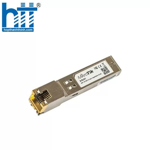 Hợp Thành Thịnh - Module Copper SFP MikroTik S-RJ01